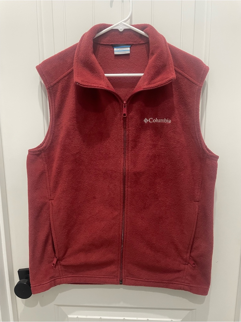 Columbia Maroon Fleece Vest